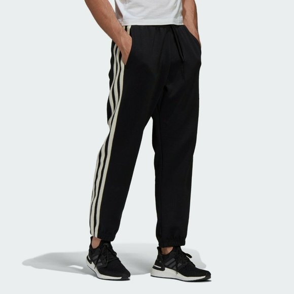 NEW adidas Winter 3-Stripes Pants GM0906 Black - Picture 4 of 12